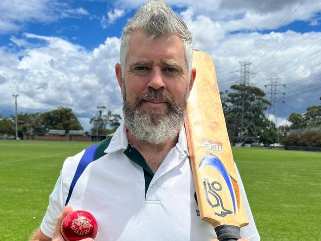 Simon McGrath, Como Jannali Cricket Club, Sutherland Shire Cricket Association, A2 grade, 2023-24. Picture: Como Jannali CC