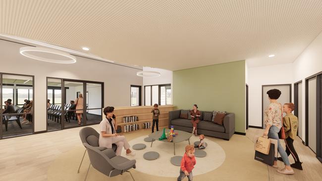 Early parenting centre designs. Picture: supplied