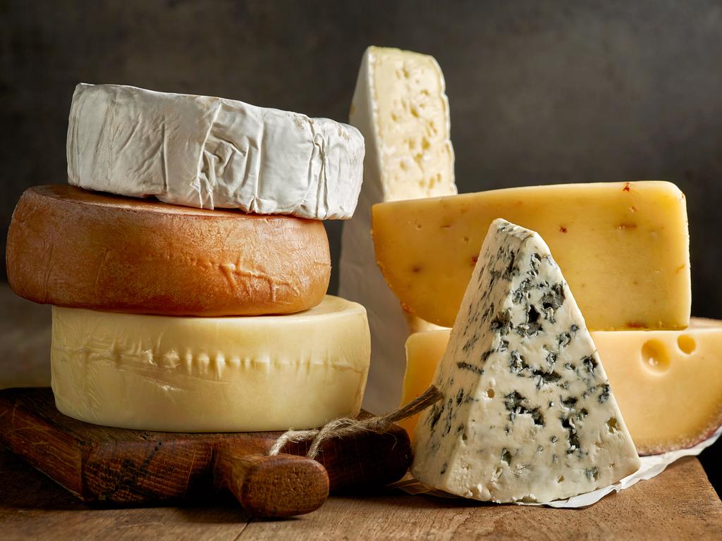 Dairy foods like cheese and butter are high in calcium and vitamin D.