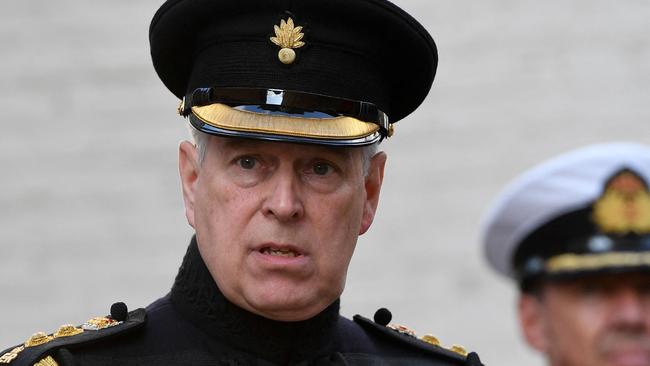 Prince Andrew is said to have blown up at his gardener after her was served with the papers for his civil sex abuse case. Picture: JOHN THYS / AFP.