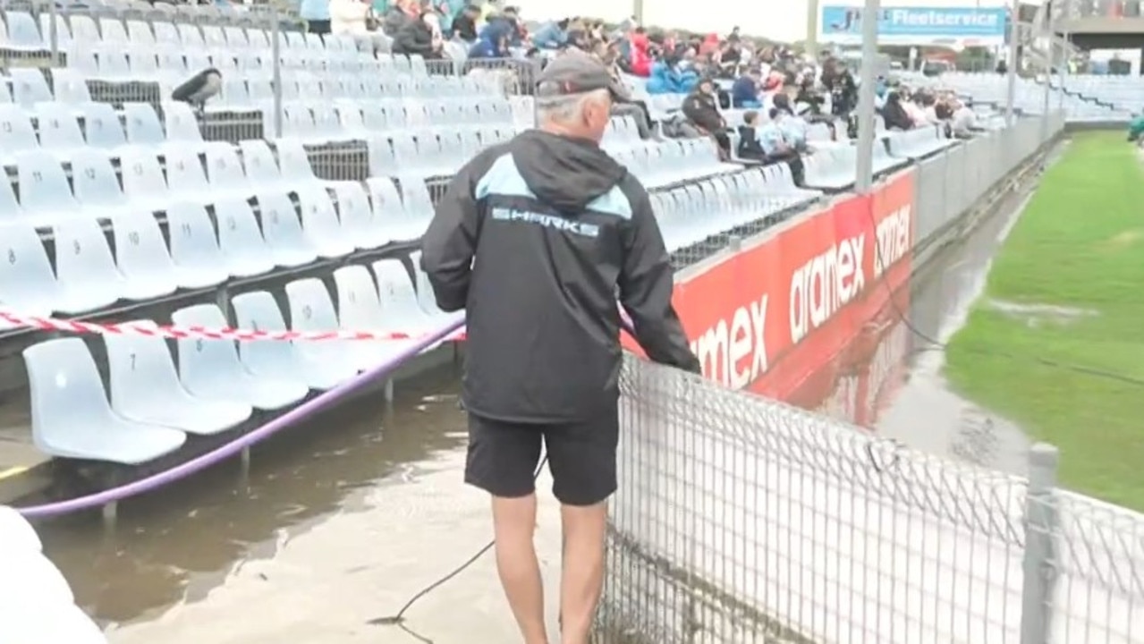 Shark Park underwater – it tracks. Photo: Fox Sports