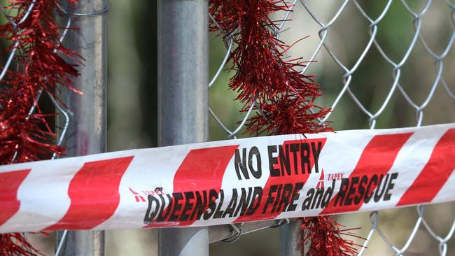 The locked gate to Killarney Glen waterhole where a man died. Photo: Regi Varghese