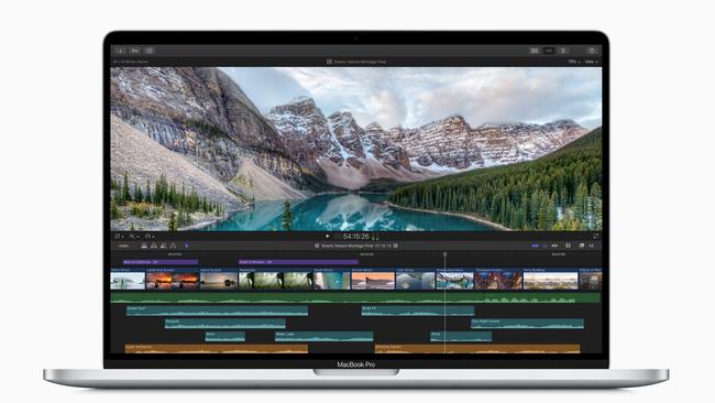 Apple hopes the MacBook Pro will be the laptop of choice for creatives. Picture: Apple