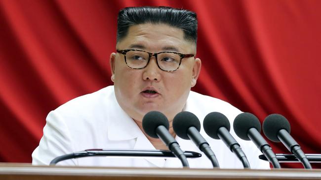 North Korean leader Kim Jong-un. Picture: AFP