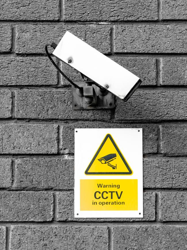 Protest chaos has been caught on CCTV.