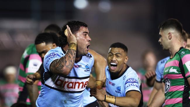 Sharks fans need to chant more loudly next time. Picture: Matt King/Getty Images