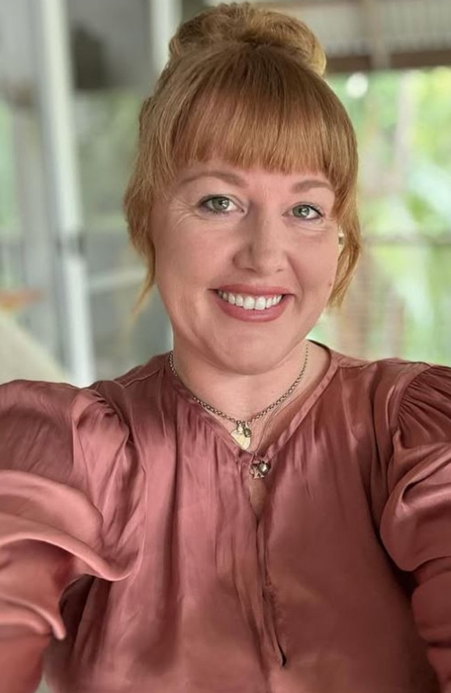 She has opened up about her past. Picture: Instagram / Katie Johnson