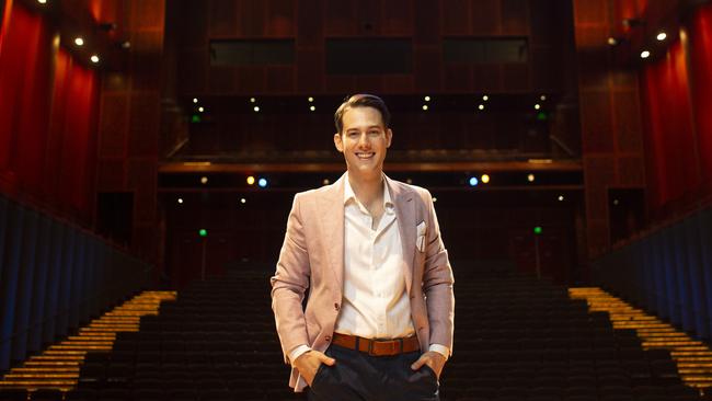 Brisbane’s Alex Woodward, cast in The Book of Mormon. Photo: Russell Shakespeare