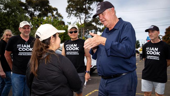 Ian Cook says his campaign has been successful regardless of the result. Picture: Mark Stewart