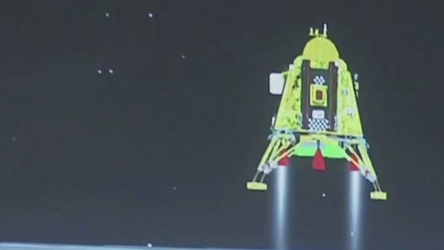 India's Chandrayaan-3 makes historic moon landing