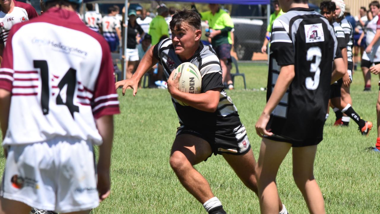 Mitchell Magpies v Wallumbilla-Surat Redbulls U16. Adrian Vowles Cup 2020.