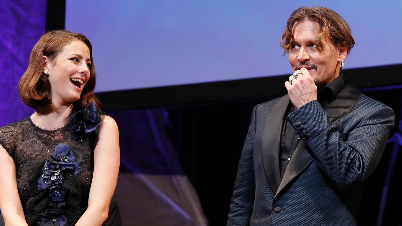 Kaya Scodelario felt inspired by Depp’s acting chops while working with him on the “Pirates of the Caribbean” franchise. Picture: Ken Ishii/Getty Images