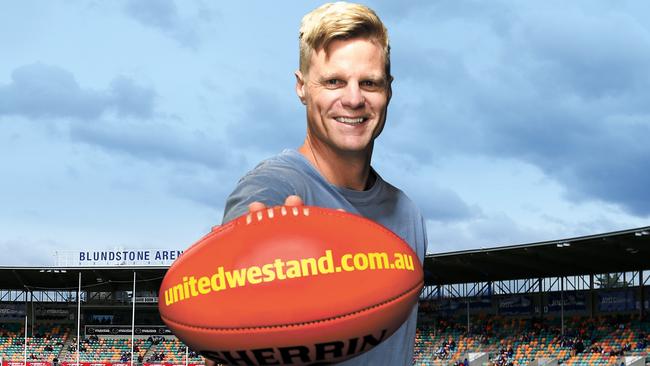 Nick Riewoldt has been a leading advocate for a Tasmanian AFL side.