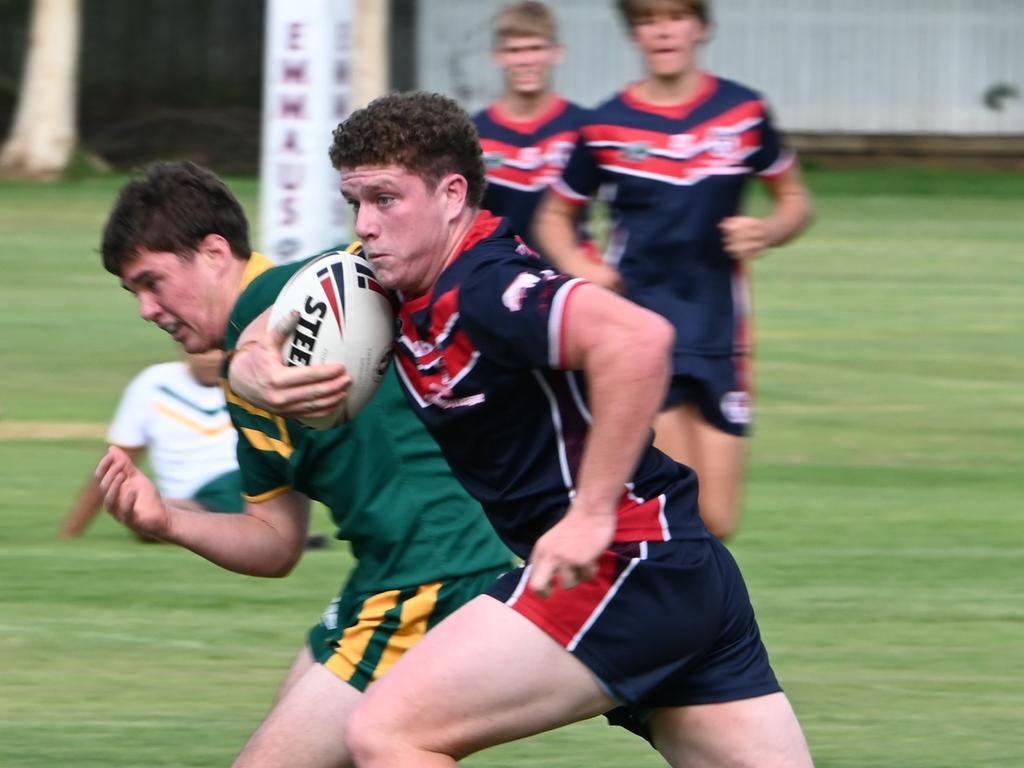 Emmaus College lock Jack O'Neill was massive in his team’s opening game.