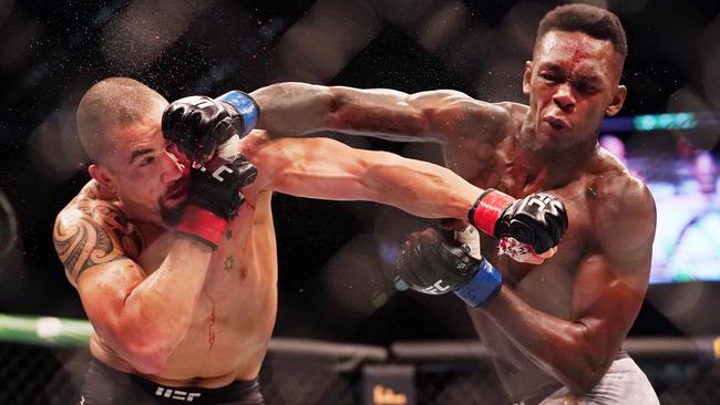 Rob Whittaker lost his UFC belt to Israel Adesanya in 2019. Picture: AAP