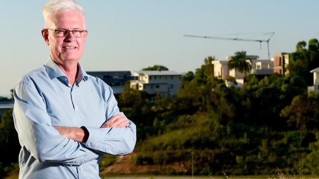 Economist Colin Dwyer said Townsville is a high-performing hub, but that it was burdened by crime.