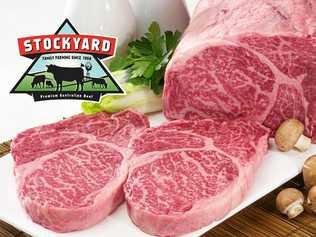 Kiwami beef comes from Stockyard Beef and is sourced from pure-bred wagyu cattle fed at the Kerwee feedlot at Jondaryan on the Darling Downs.