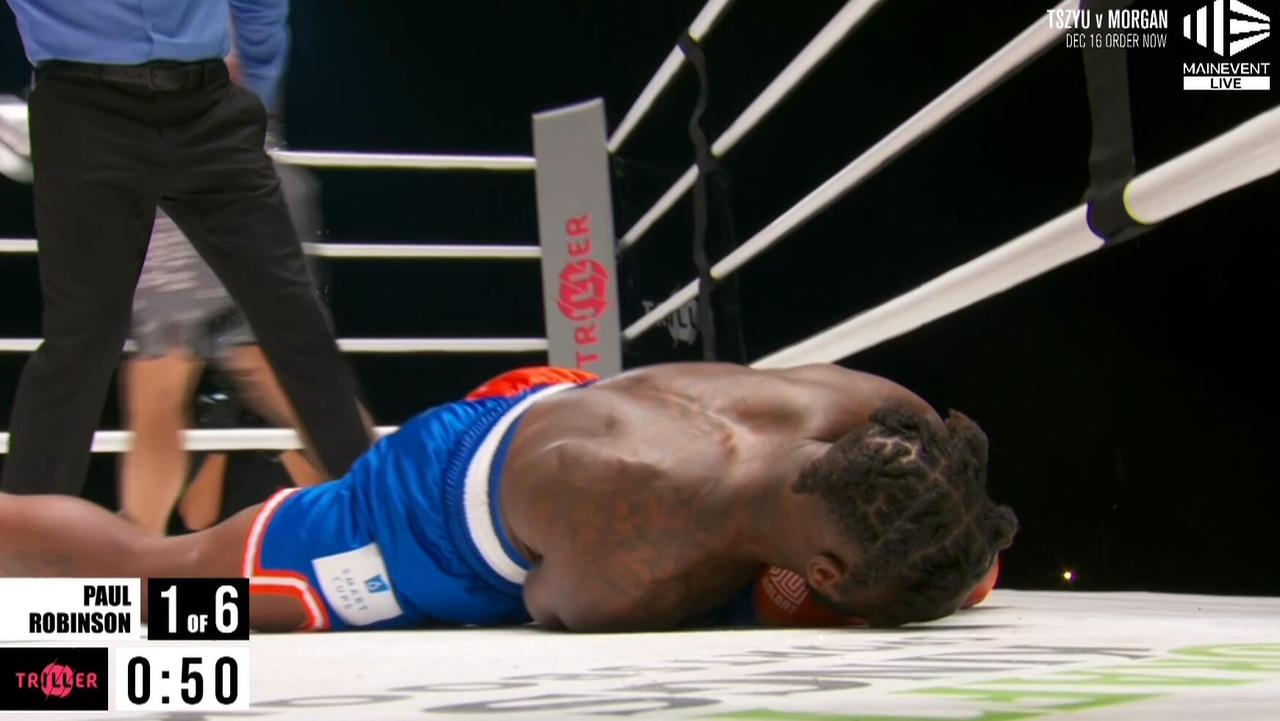 Nate Robinson was knocked down three times in two rounds.