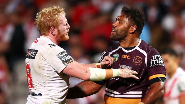 Sam Thaiday has been benched for the second round clash.