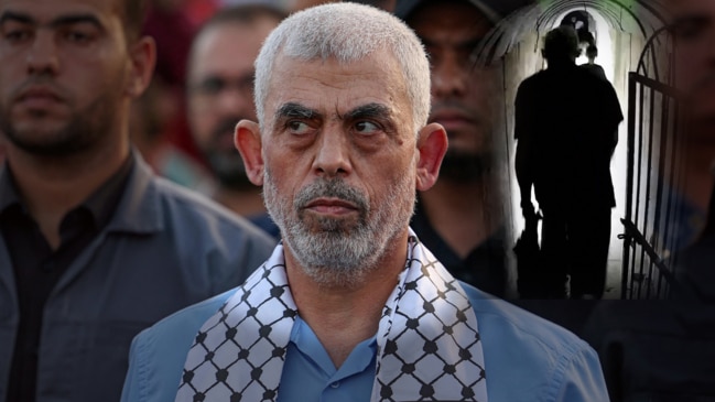 Hamas leader's escape captured in CCTV of Gazan tunnel