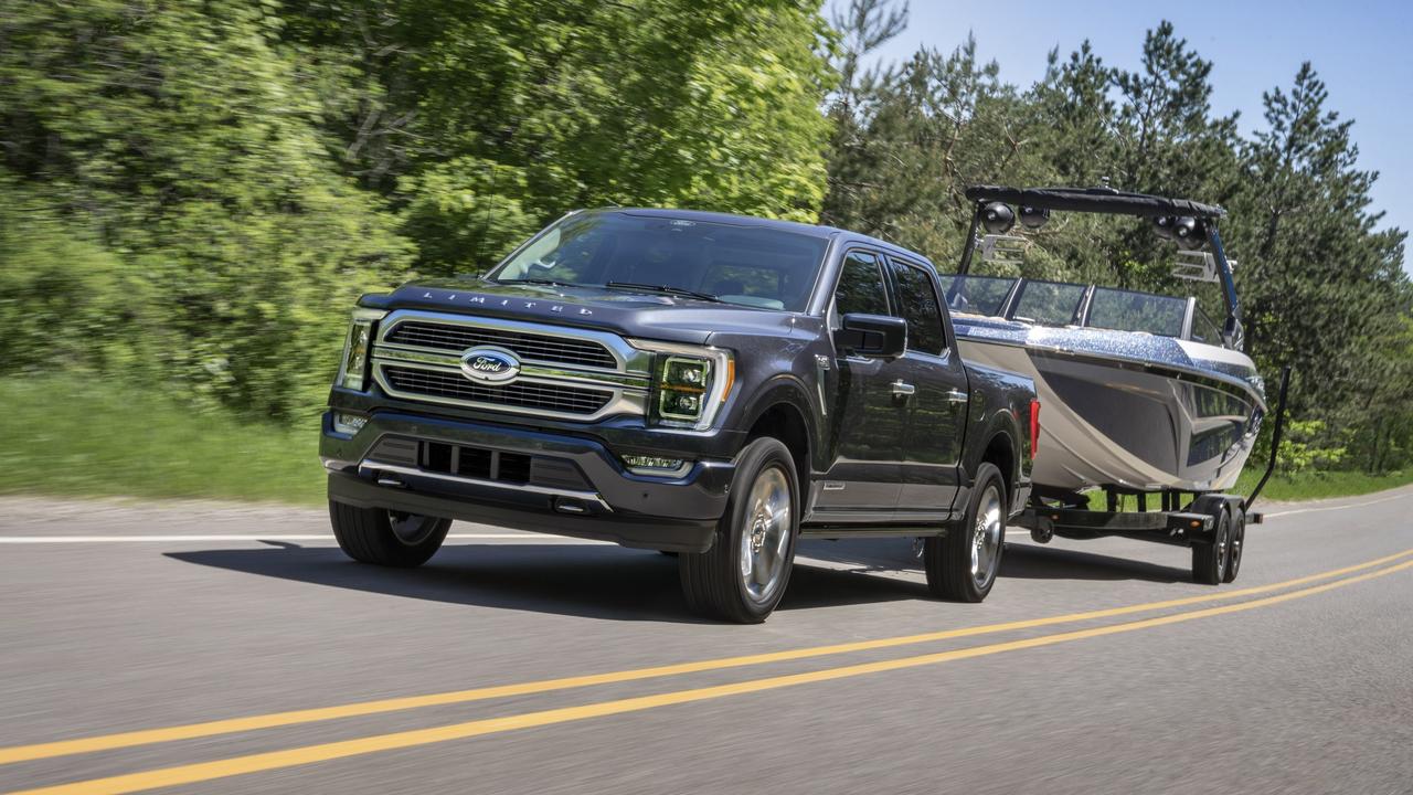 Yes, big cars like the Ford F-150 are incredible to tow with.