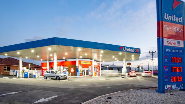 United’s fuel stations are ubiquitous across Australia.