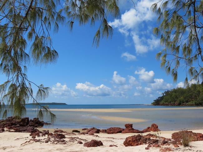 Nhulunbuy’s beachfront camping — some of the best anywhere in Australia.