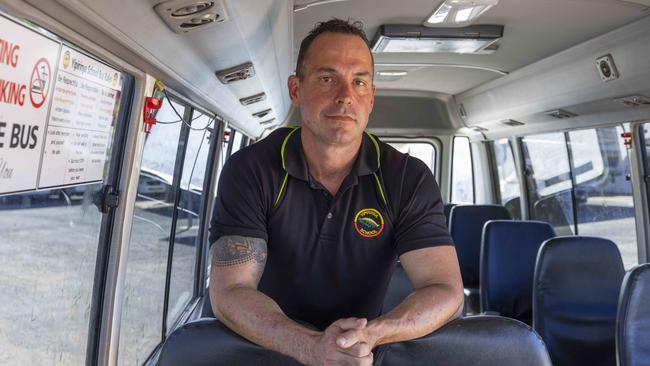 Alice Springs school principal Gavin Morris. Picture: Grenville Turner