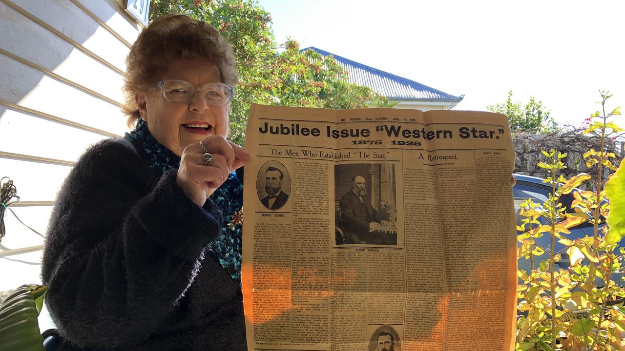 Gloria Limpus' great grandfather Cornelius Galloway was an owner of The Western Star, purchasing the paper in 1879 along with J.H. Thompson (aka Michael Jordan). She knew little of the connection until she moved to Roma in her early twenties as a governess.