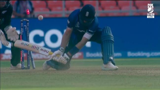 Root's ill-advised reverse costs him his wicket