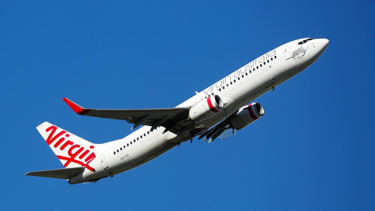 Virgin Australia won’t be taking off for NZ until September, despite the bubble opening on Monday April 19. Picture: NCA NewsWire / Gaye Gerard