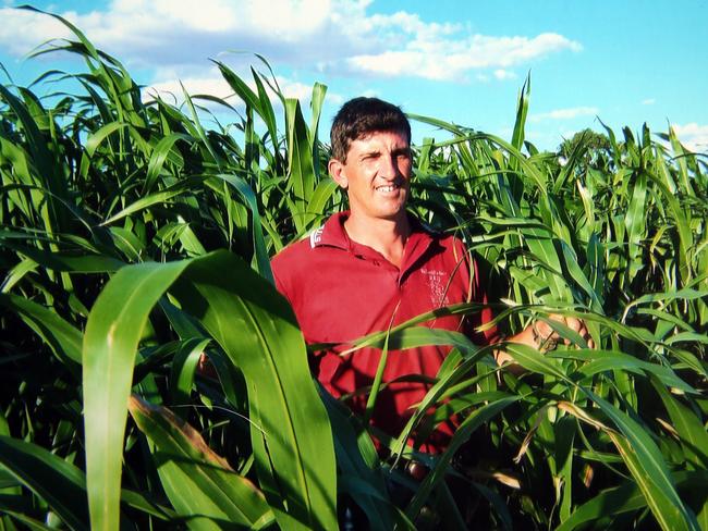 In 2008, his land was a green, leafy paradise. Picture: Sam Ruttyn