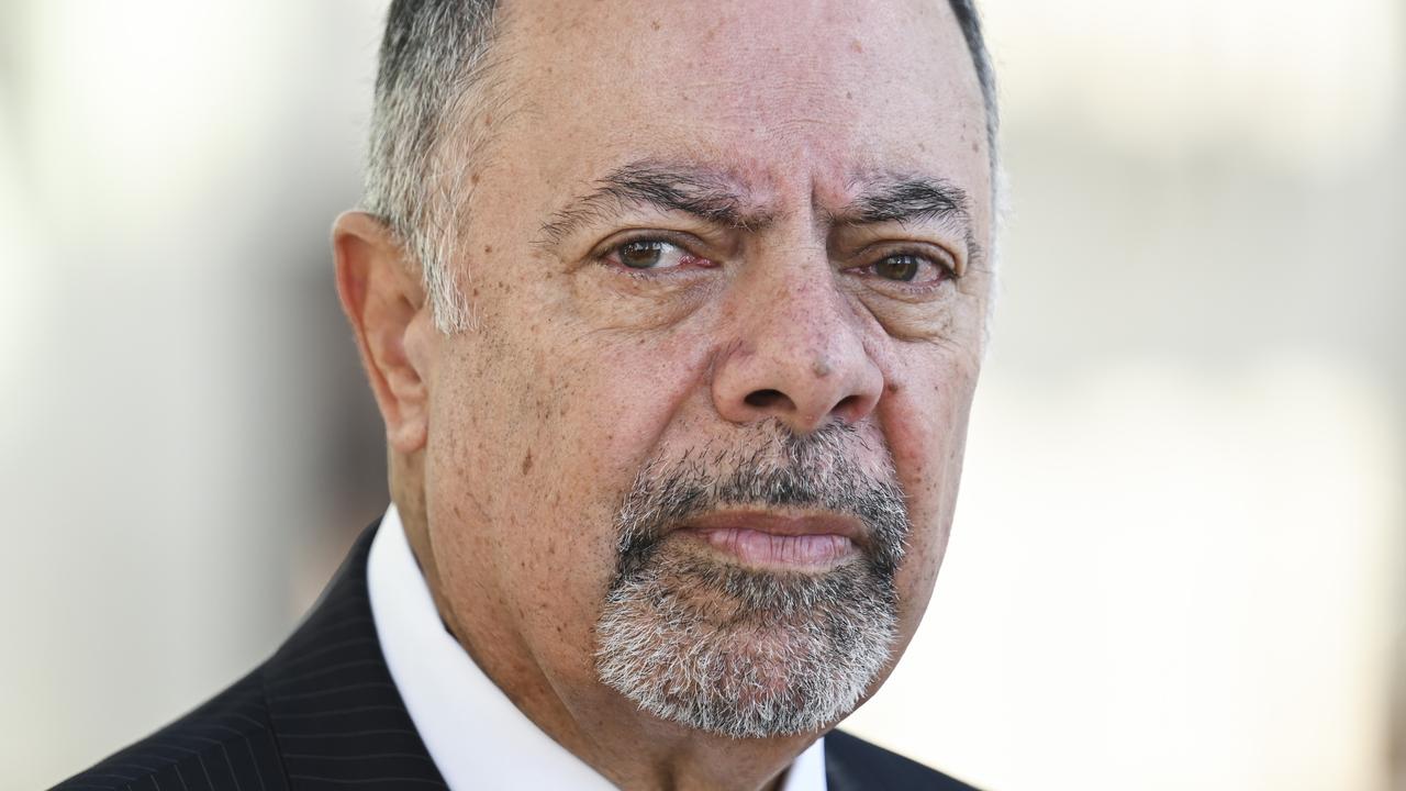 The Chair of the Royal Commission into Defence and Veteran Suicide, Nick Kaldas urged the government to take on and implement the recommendations. Picture: NewsWire / Martin Ollman