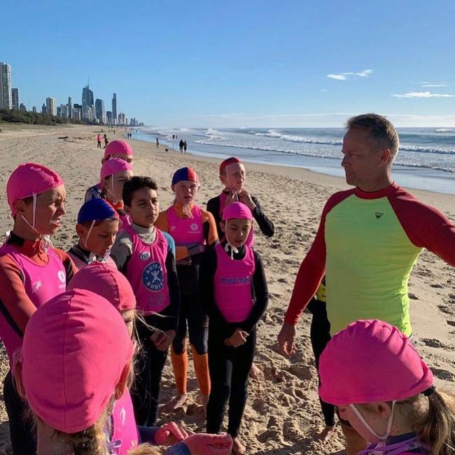 Dan Norton-Smith has joined Mermaid Beach surf club as head Nippers coach this summer. Pic: Supplied.