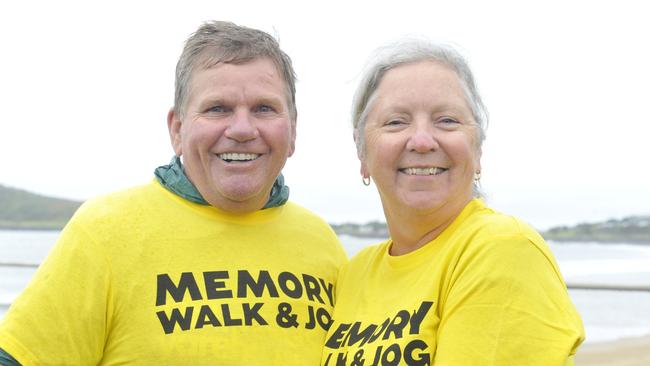 Melinda and Danny McFadden at the Coffs Harbour Jetty. Photo: Tim Jarrett