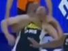 Broken spine fears as Aussie hit in wild basketball brawl
