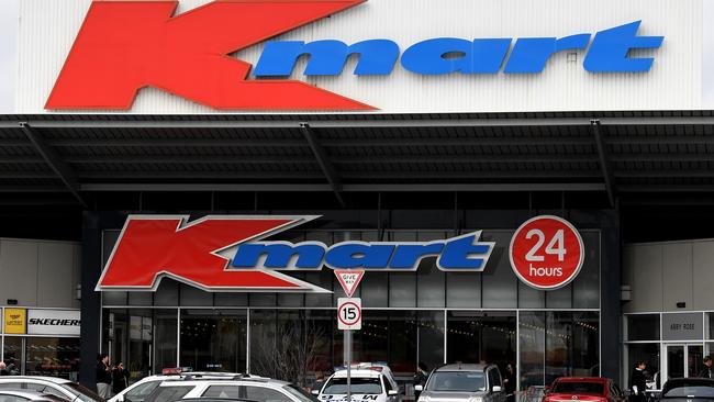 Kmart is the runaway success story of Australian department stores. Picture: Nicole Garmston