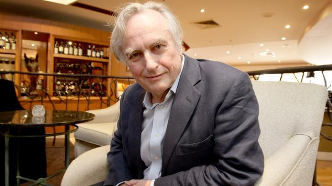 Atheist and author of <i>The</i>                        <i>God Delusion</i> Richard Dawkins.