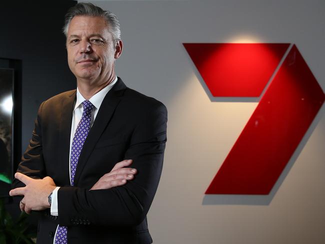 Seven West CEO James Warburton. Picture: Britta Campion/The Australian