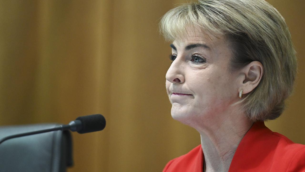 Senator Michaelia Cash reiterated calls for Labor to put through the key amendments to prove it was serious about ‘cleaning up the CFMEU’. Picture: NewsWire/ Martin Ollman