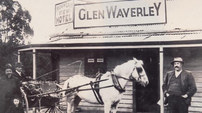 The Mountain View Hotel in Glen Waverley, which turned 150 years old in 2017. Picture: Monash Historical Society.