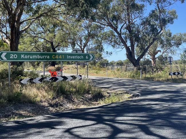 Emergency services were called to the scene of the crash on the Inverloch-Kongwak Rd in Kongwak about 6am on Friday. Picture: Jack Colantuono