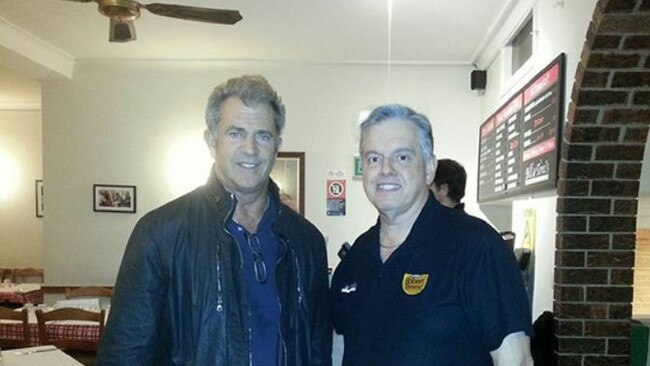 Mel Gibson at Bill and Toni’s