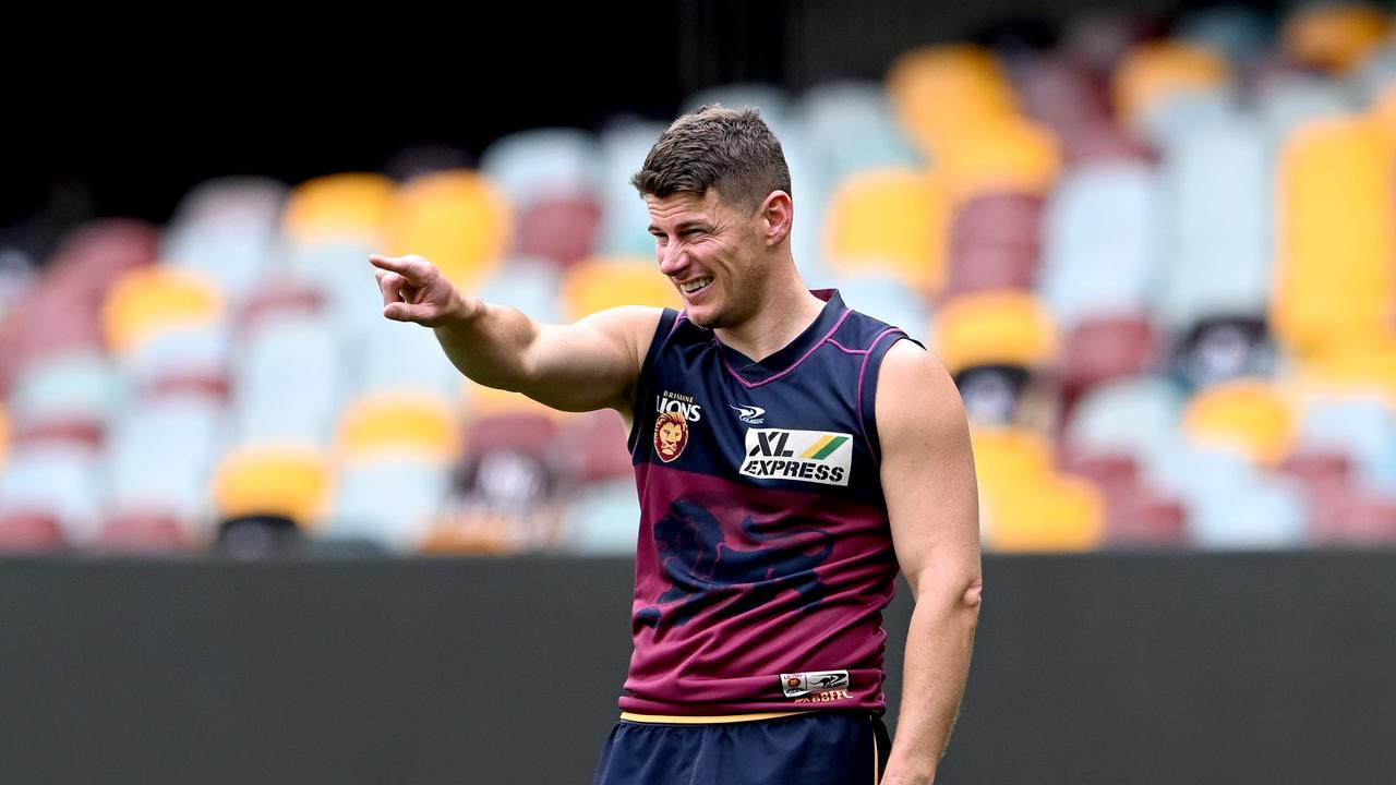 Skipper Dayne Zorko and the Lions hope to prove a point against Richmond. Picture: Bradley Kanaris/Getty Images