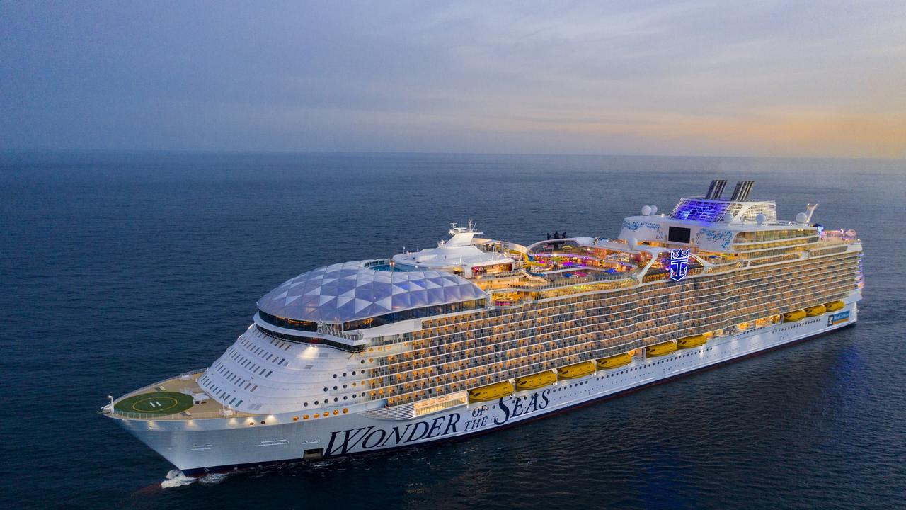 He was aboard Royal Caribbean’s Wonder of the Seas when he fell into the waters off the coast of Cuba on Tuesday. Picture: Facebook/Savannah Ropich