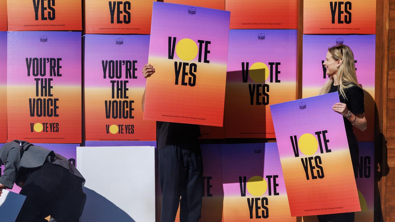 The Yes campaign has had a shocker so far. Picture: Aaron Francis/NCA NewsWire