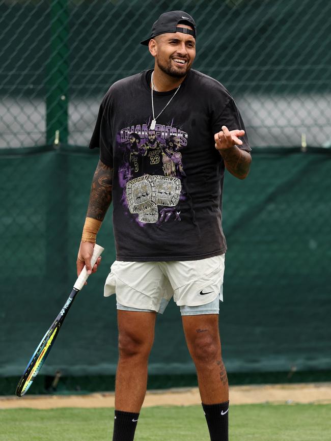 Kyrgios will miss the Australian Open due to injury. Picture: Getty Images