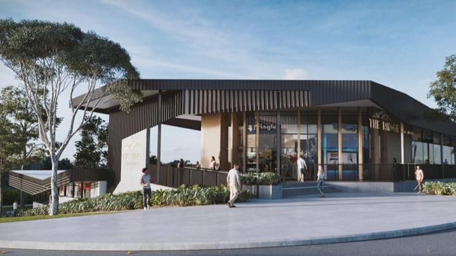 A development application has been submitted for a new neighbourhood hub in Narangba East. Picture: Artists Impressions.