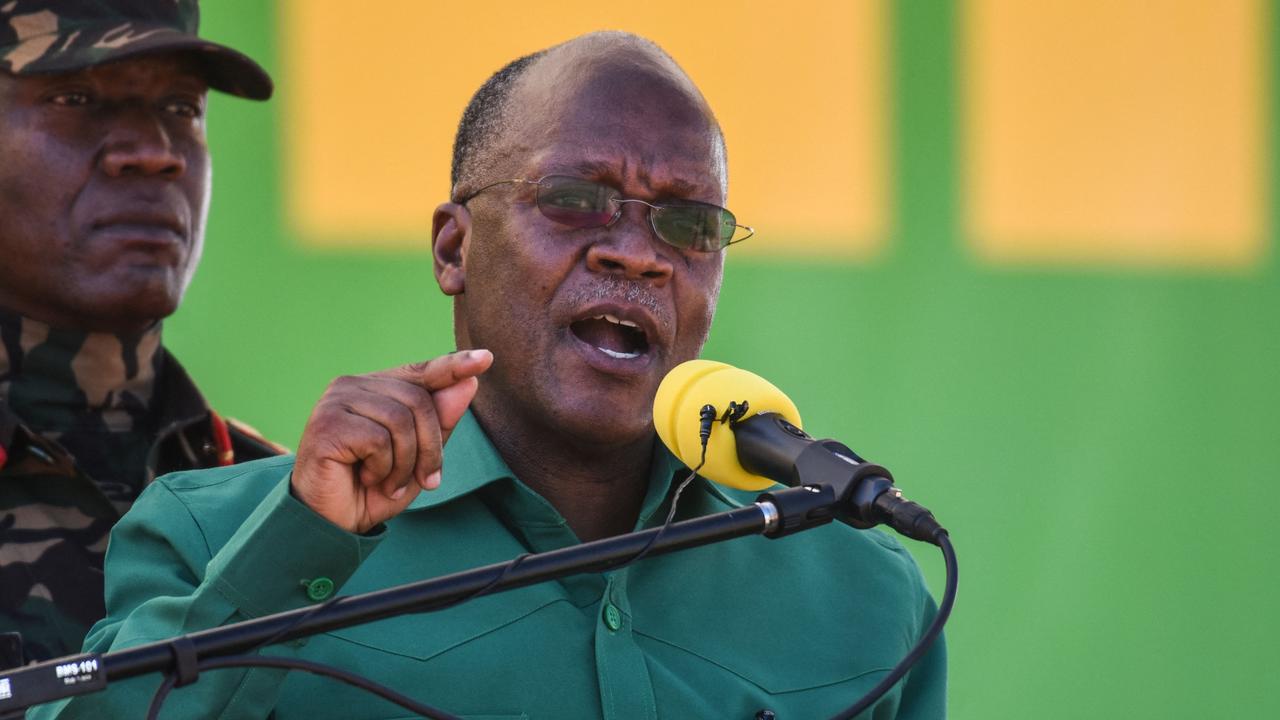 Tanzania’s President John Magufuli died suddenly last month. Picture: Ericky Boniphace/AFP