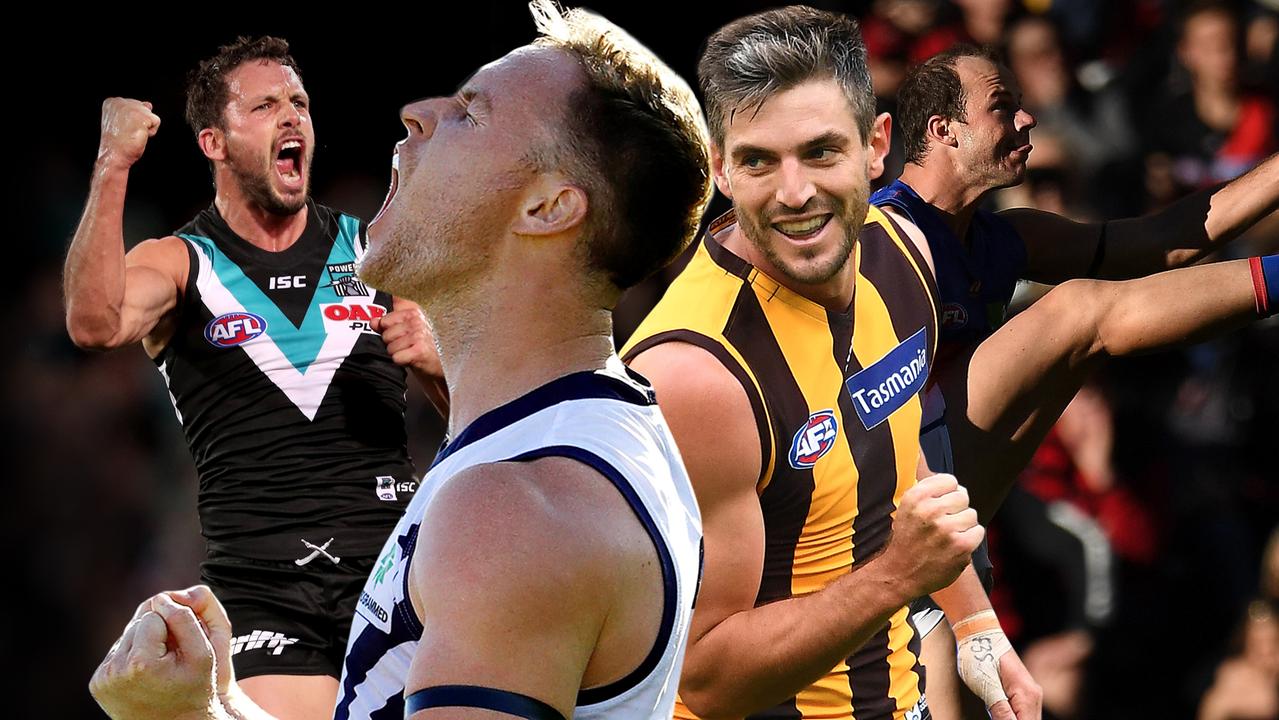 Travis Boak, Brandon Matera, Ricky Henderson and Josh Walker are among this year’s biggest AFL surprise packets so far.